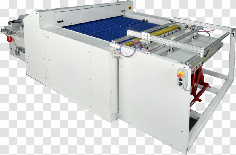 Rosenthal Manufacturing Co Inc Machine Stacker Roll Slitting - Conveyor Belt - Manufactoring Transparent PNG