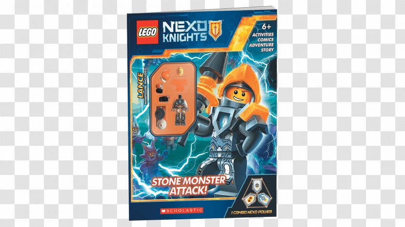 Stone Monsters Attack! Graduation Day (LEGO NEXO Knights: Chapter Book) Amazon.com Lego Minifigure - Nexo Knights - Old Books Transparent PNG