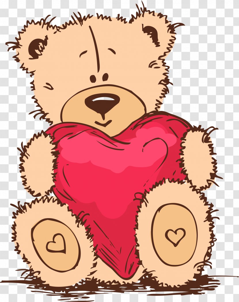 IPhone 4S Apple 7 Plus 6 - Heart - Love Bears Transparent PNG