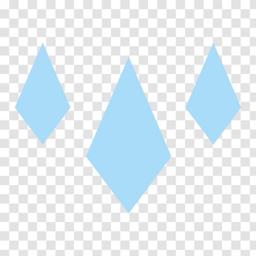 Triangle Blue Logo Brand - Bright Transparent PNG