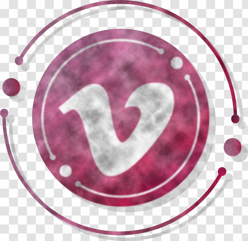 Vimeo Icon V Letter V Logo Transparent PNG