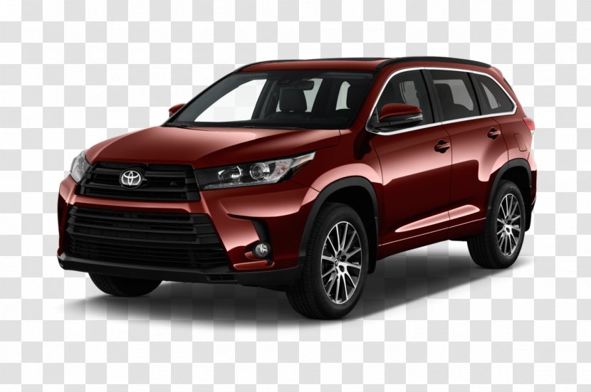 2018 Toyota Highlander Hybrid 2017 Car Sport Utility Vehicle - Fuel Economy In Automobiles Transparent PNG