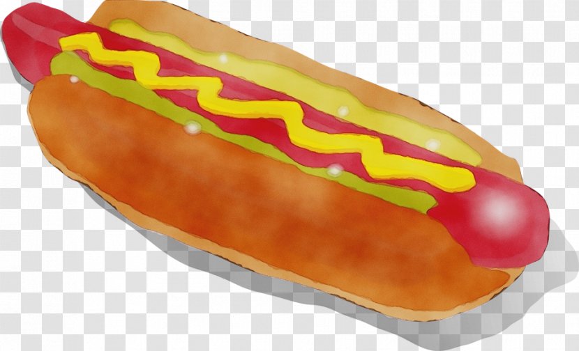 Fast Food Hot Dog Bun Junk Sausage Transparent PNG