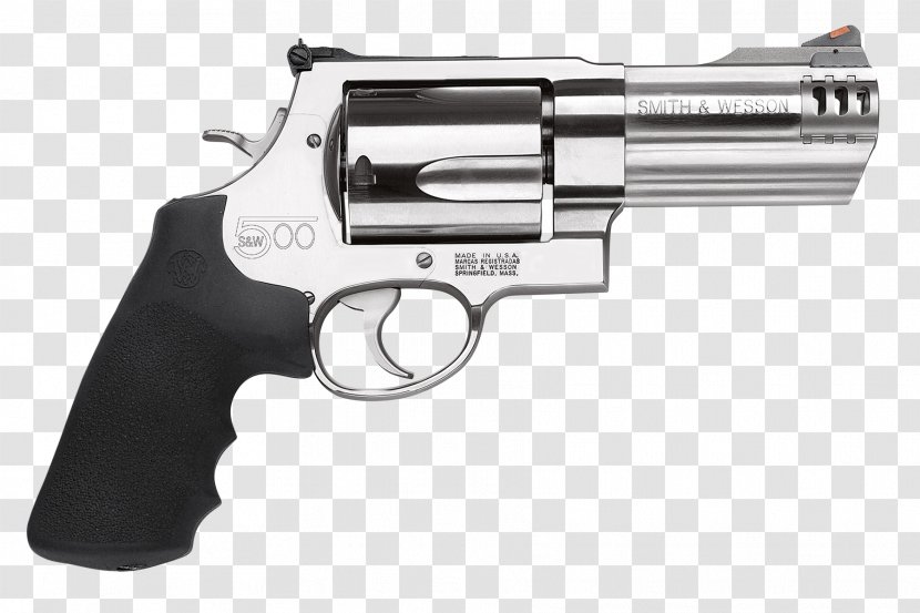 .500 S&W Magnum Smith & Wesson Model 500 Revolver Cartuccia - Handgun Transparent PNG