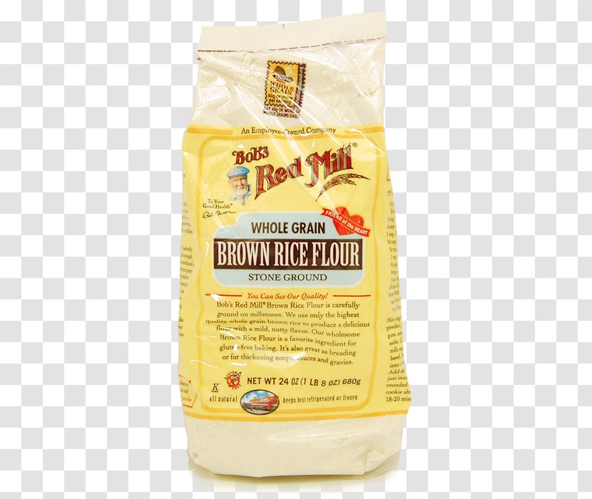 Rice Flour Bob's Red Mill Brown Whole Grain Transparent PNG