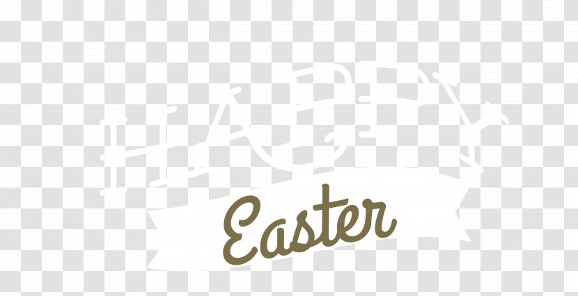Logo Brand Keychain Personalization - Easter Art Word Transparent PNG