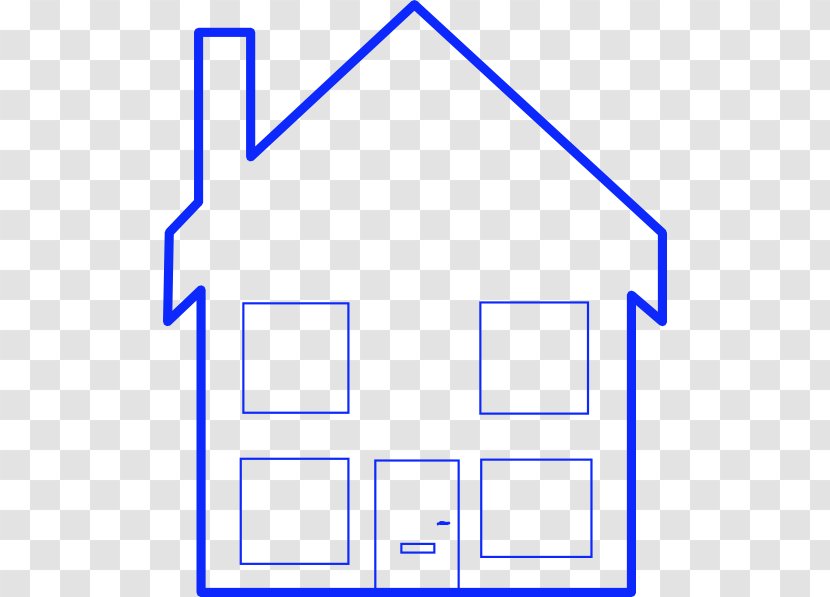 Clip Art Drawing Vector Graphics Line Image - House Transparent PNG