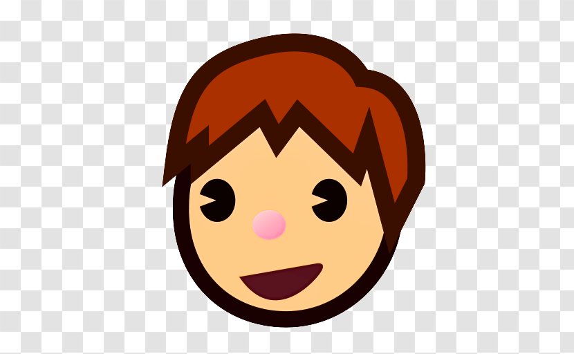 Happy Face Emoji - Facial Hair - Pleased Transparent PNG