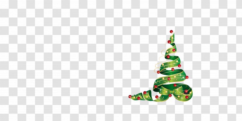 Christmas Tree Ornament Green Pattern - Decoration - Ribbon Transparent PNG