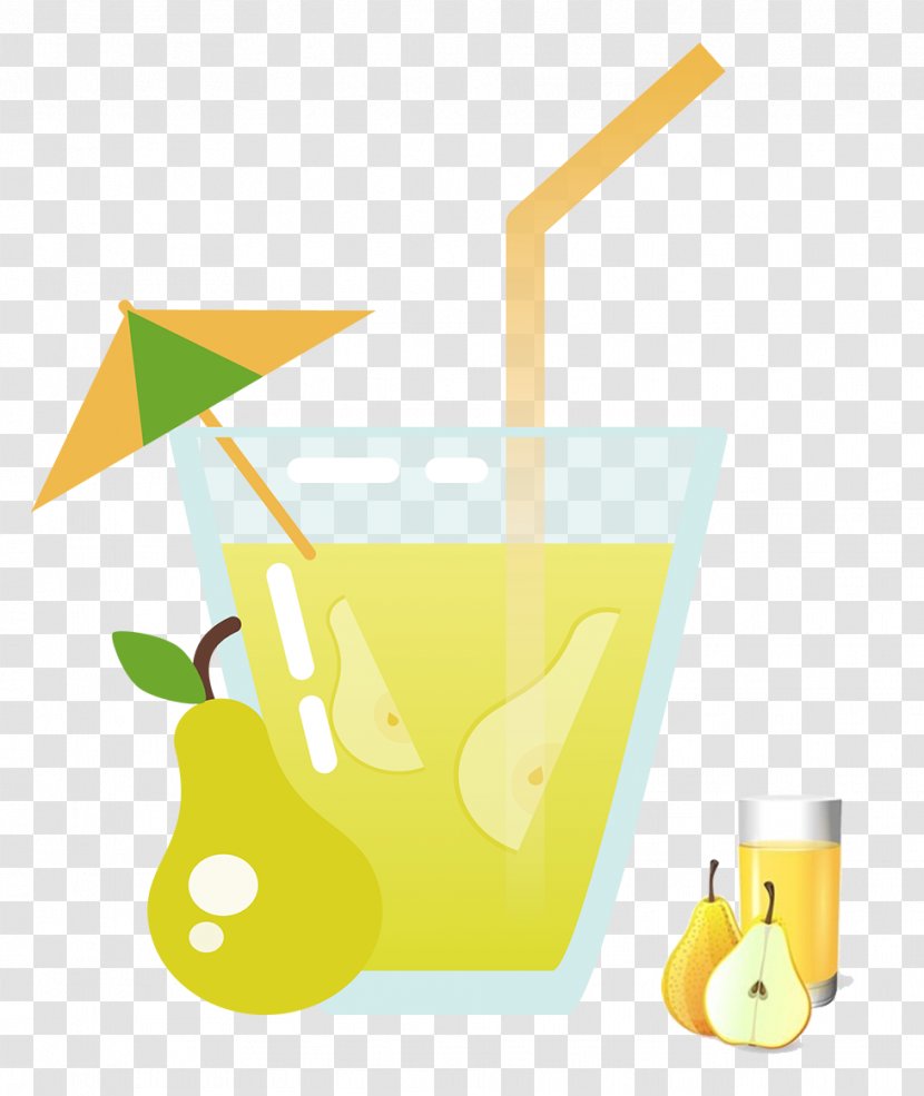 Apple Juice Fruit Drink - Food - Cartoon Transparent PNG