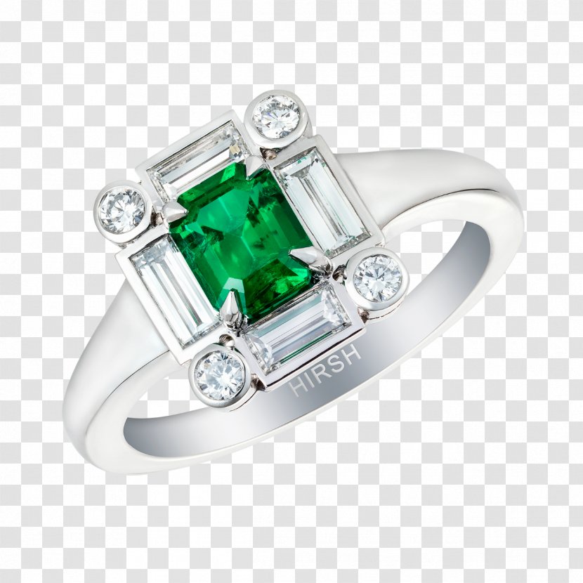 Emerald Ring Royal Asscher Diamond Company Brilliant Transparent PNG