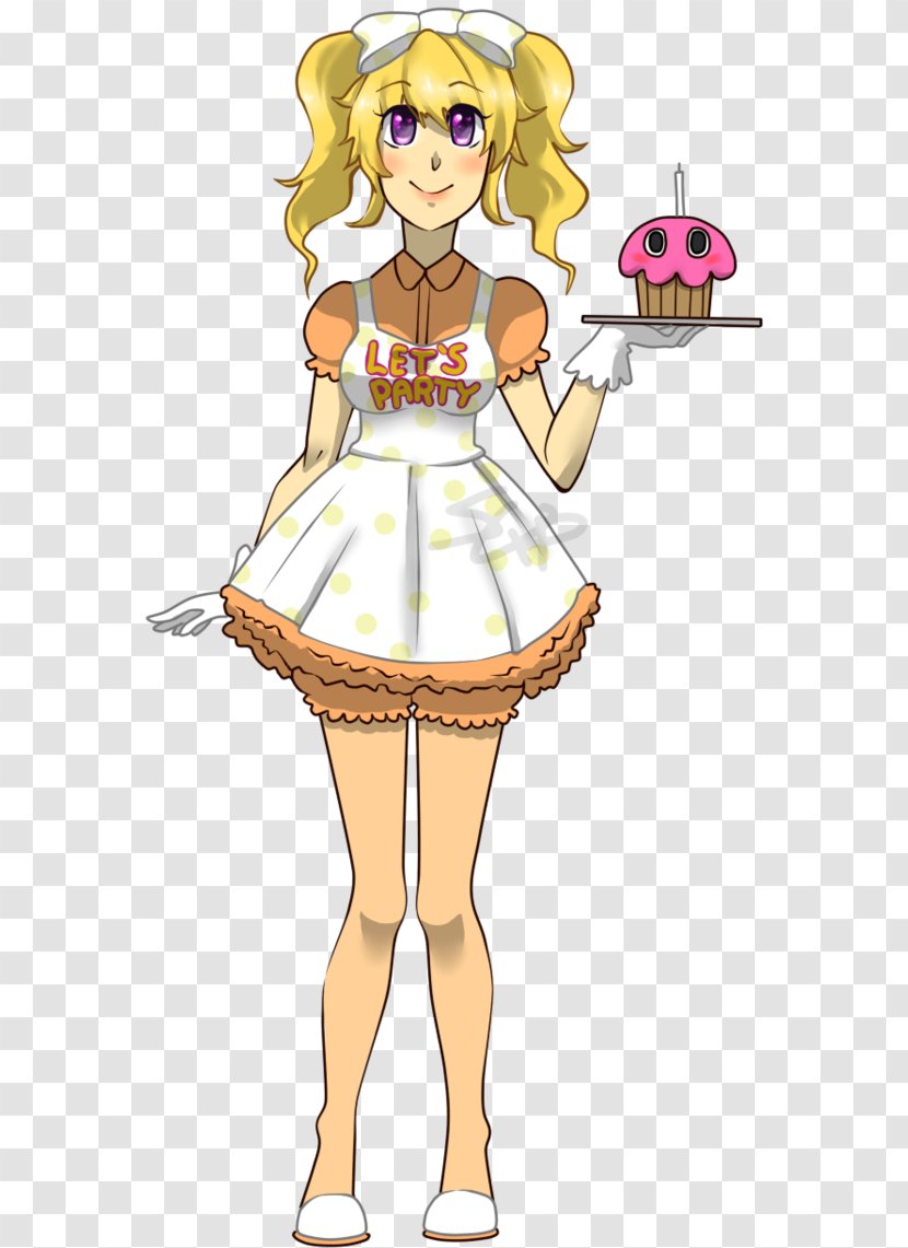 Love Background - Five Nights At Freddys Sister Location - Costume Fashion Design Transparent PNG