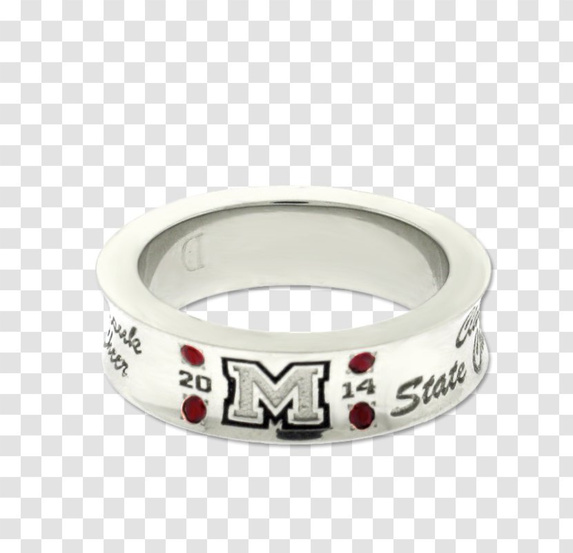 Silver Bangle Ruby - Ring - Cup Transparent PNG