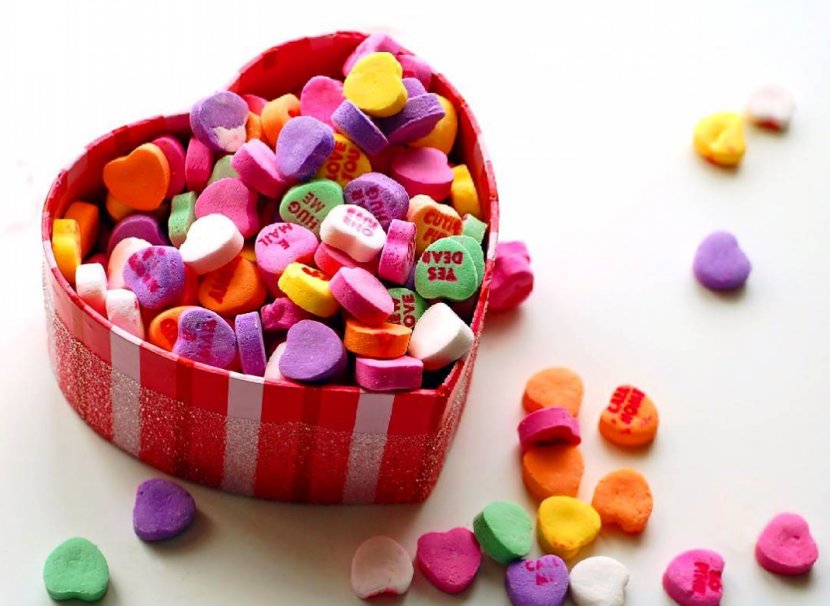 Valentine's Day Candy Gift Heart Chocolate - Food Additive - Sweets Transparent PNG