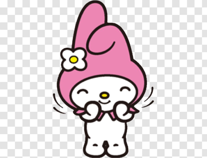 My Melody Hello Kitty Sanrio Character Clip Art - Head Transparent PNG