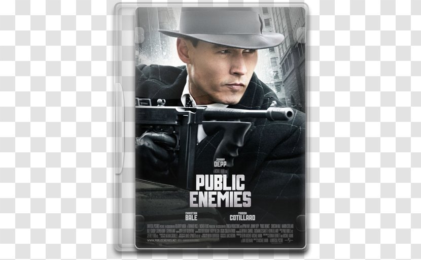 Johnny Depp Public Enemies Film Poster Still - Baby Face Nelson Transparent PNG