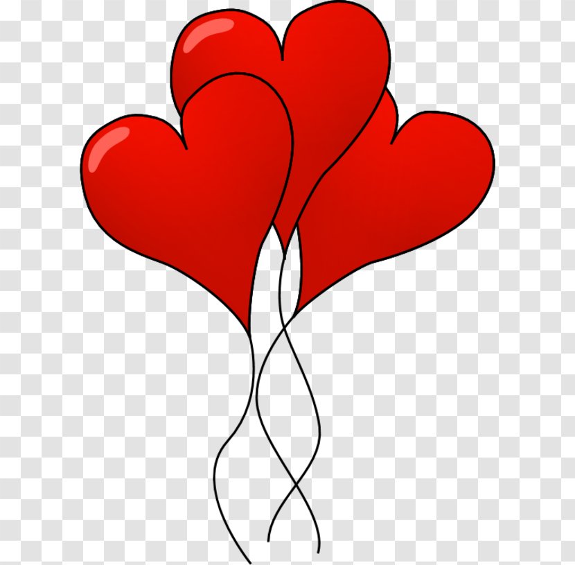 Valentines Day Heart Clip Art - With Wings Clipart Transparent PNG