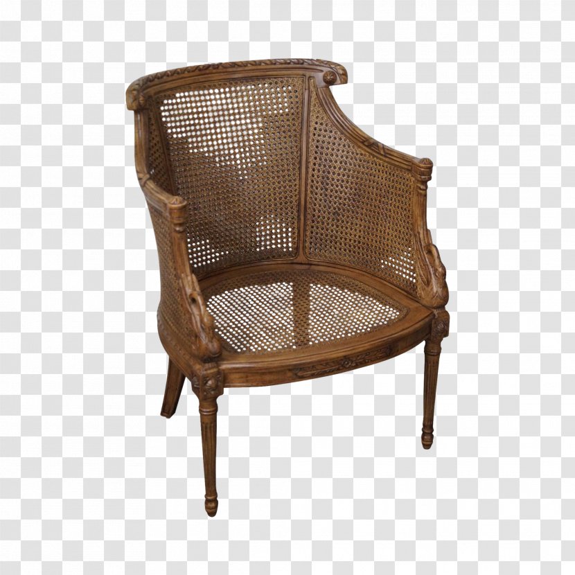 Chair Wicker Garden Furniture Transparent PNG