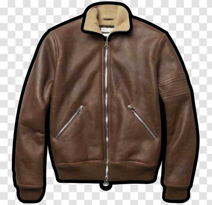 Leather Jacket Flight Coat Clothing - G1 Military - Bomber With Hoodie Transparent PNG