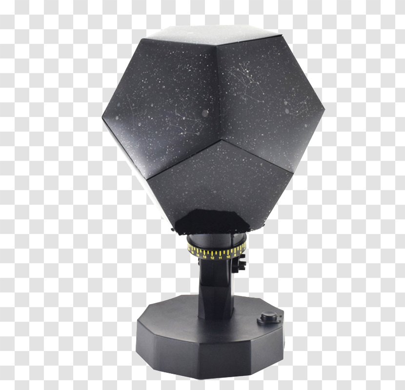 Light Projection Lamp - Fixture - Multi-faceted Three-dimensional Material Transparent PNG