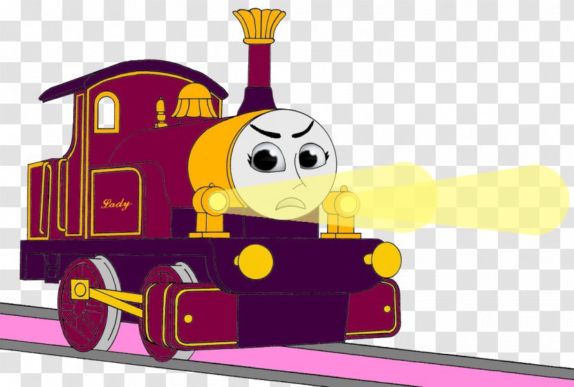 Thomas Duck The Great Western Engine Sodor Toby Tram Train Transparent PNG