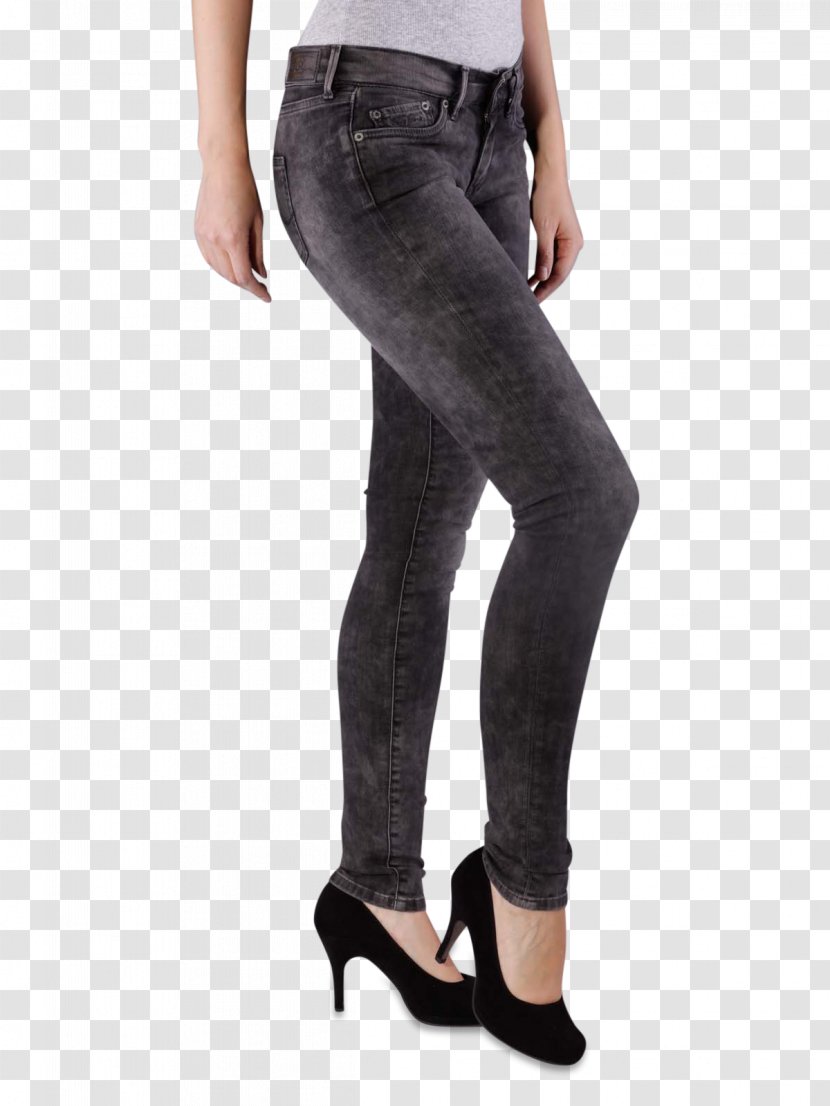 Jeans Denim Leggings Woman Waist - Joint Transparent PNG