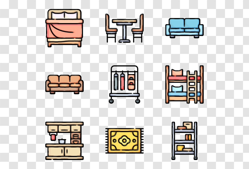 Line Furniture Transparent PNG