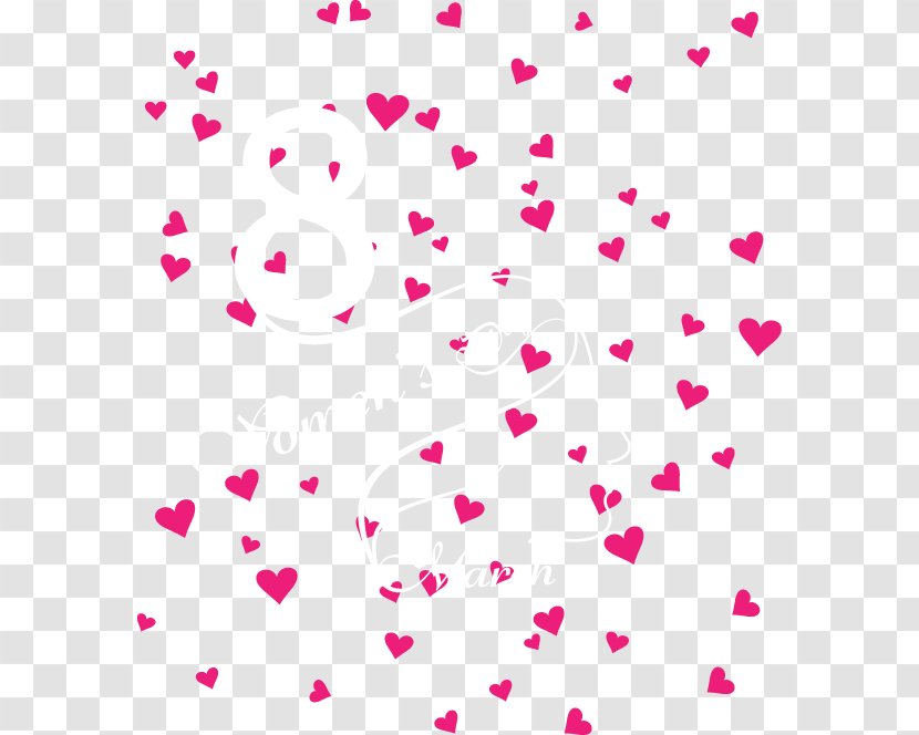 Pink Pattern - Petal - Women's Day Element Transparent PNG