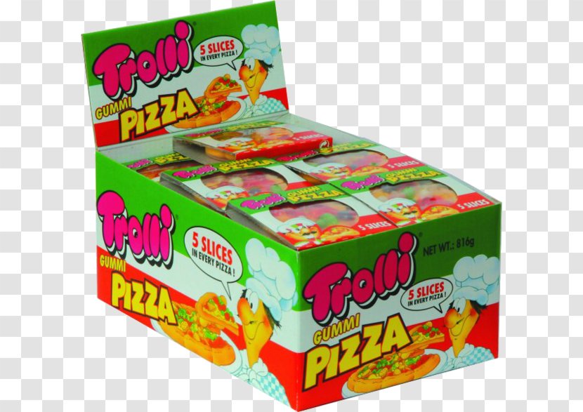 Gummi Candy Trolli Pizza Hot Dog Transparent PNG