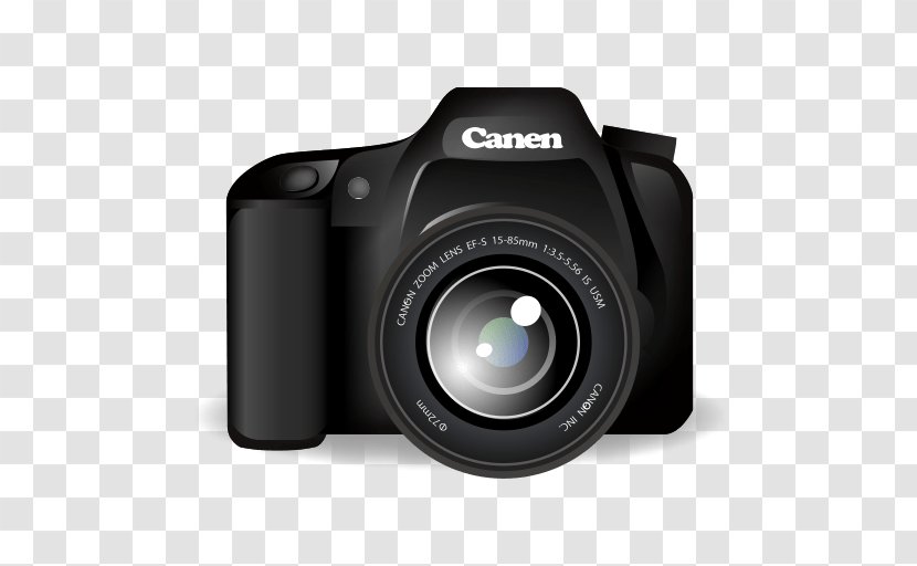 Camera Digital SLR Photography Emoji - Canon - Photo Cameras Transparent PNG