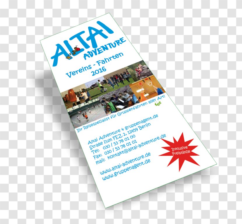 Reiseagentur Altai Adventure GmbH Berlin Mountains Flyer Text 0 - Animal Track - Agency Flyers Transparent PNG