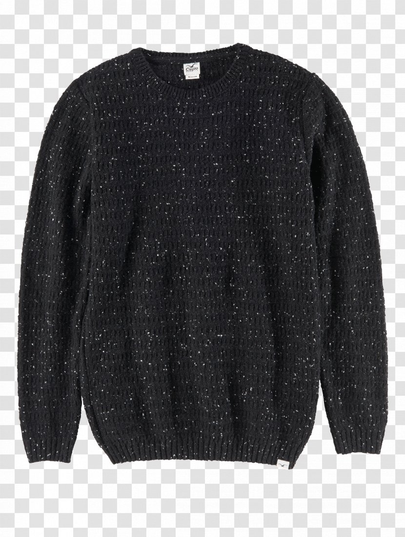 Cardigan Neck Sleeve Wool - Black - Conrad Transparent PNG