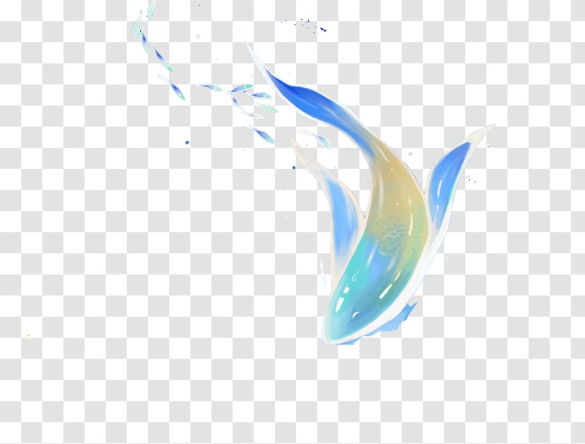 Turquoise Pattern - Azure - Blue Dolphin Dream Transparent PNG