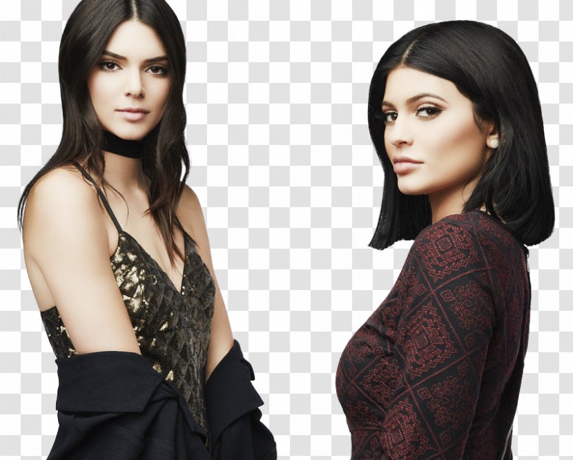 Kendall Jenner Kylie And Keeping Up With The Kardashians New York Fashion Week - Silhouette Transparent PNG