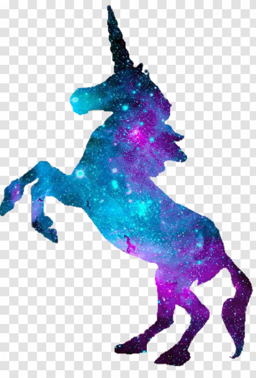 Unicorn Silhouette Pegasus Clip Art - Horse Like Mammal Transparent PNG