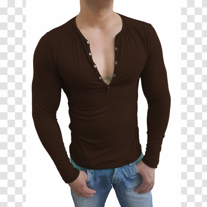 T-shirt Sleeve Henley Shirt Polo - Fashion Transparent PNG