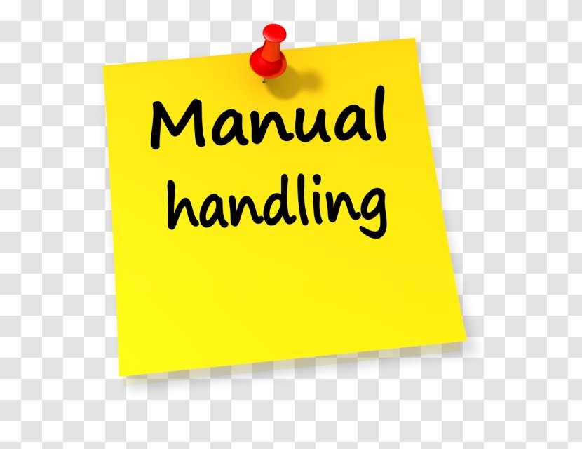 Post-it Note Paper Quality Management Business - Goal - Manual Handling Transparent PNG