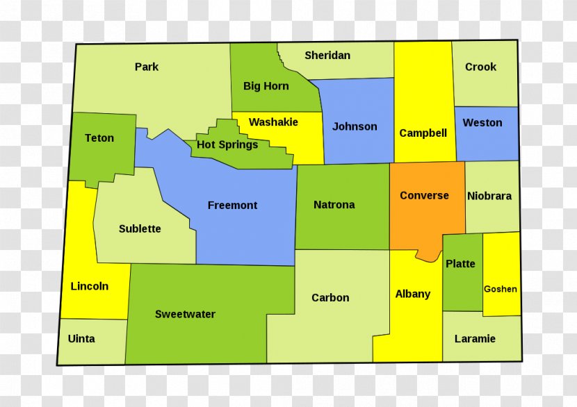 Laramie County, Wyoming Map South Dakota - Mapserver Transparent PNG