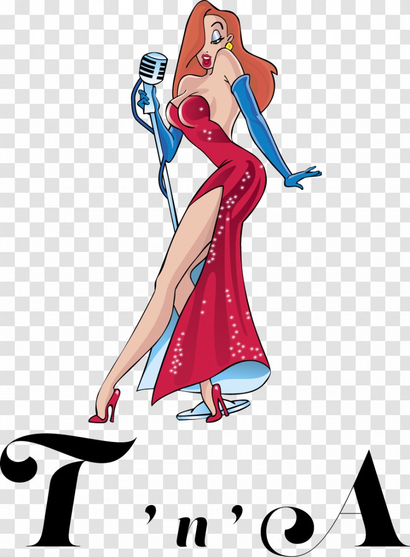 Jessica Rabbit Who Censored Roger Rabbit? - Flower - Alba Transparent PNG