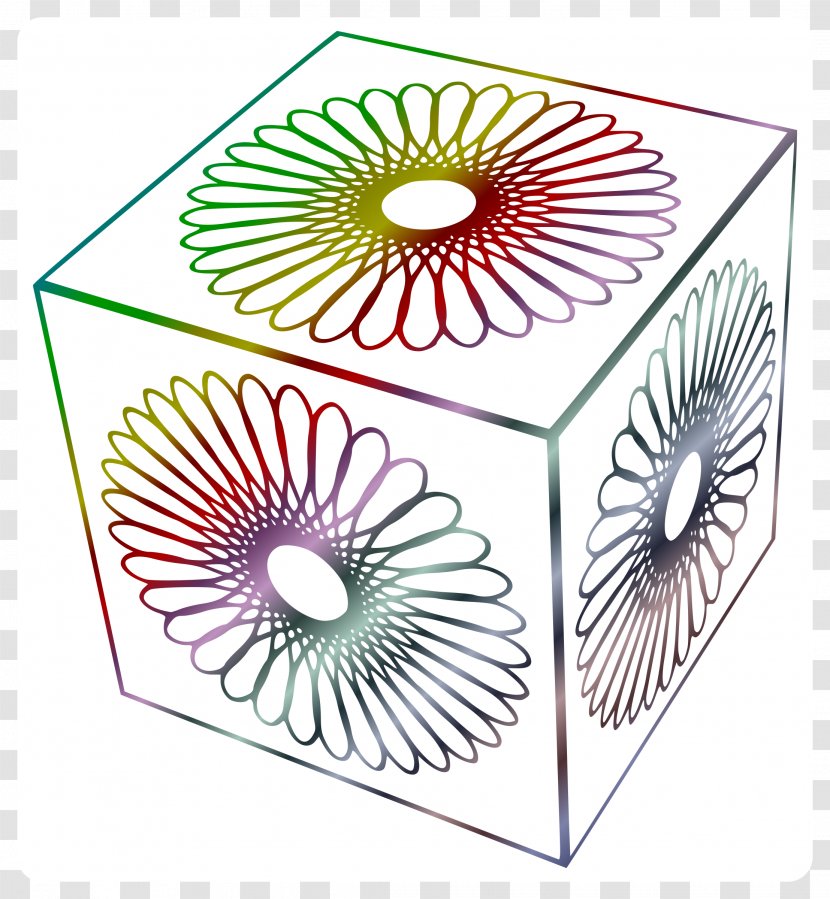 Spirograph Clip Art - Petal - Cube Transparent PNG