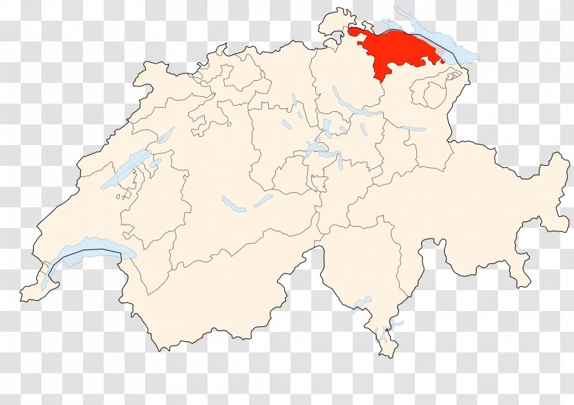 Cantons Of Switzerland Canton Thurgau Sion Map - Information - Localisation Transparent PNG