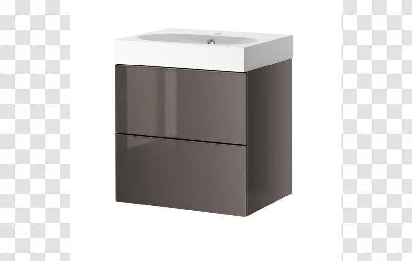 Bathroom Cabinet Wood Veneer Drawer - IKEA Catalogue Transparent PNG