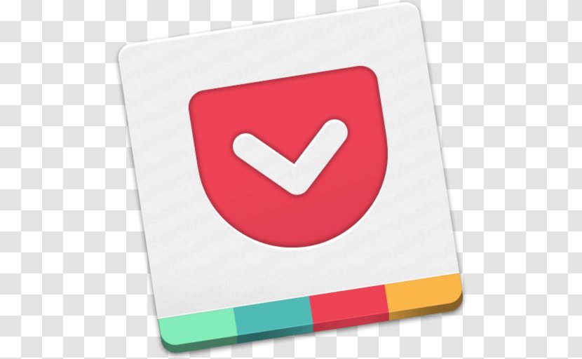 Pocket MacOS App Store - Bookmark Transparent PNG