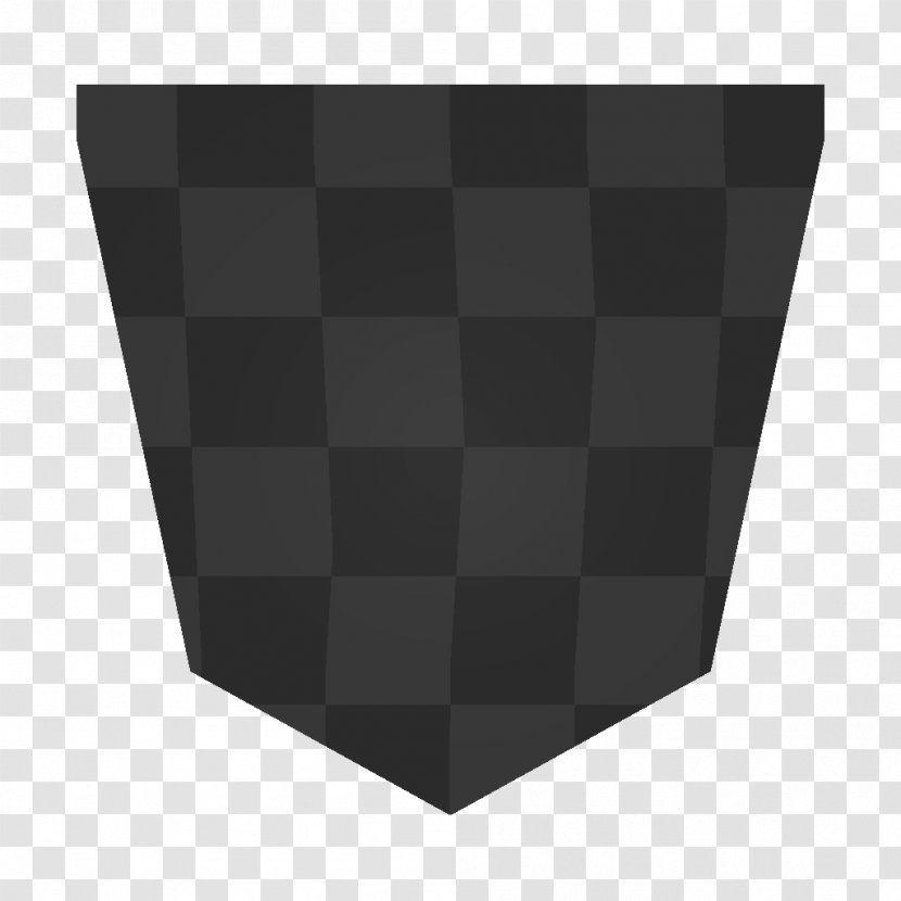 Square Symmetry Angle Pattern - Black M - Mount Transparent PNG