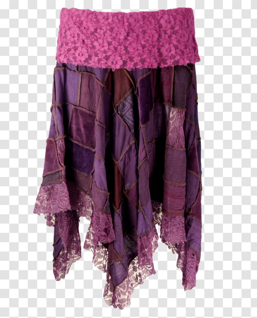 Lilac Magenta Purple Violet Skirt - Velvet Transparent PNG