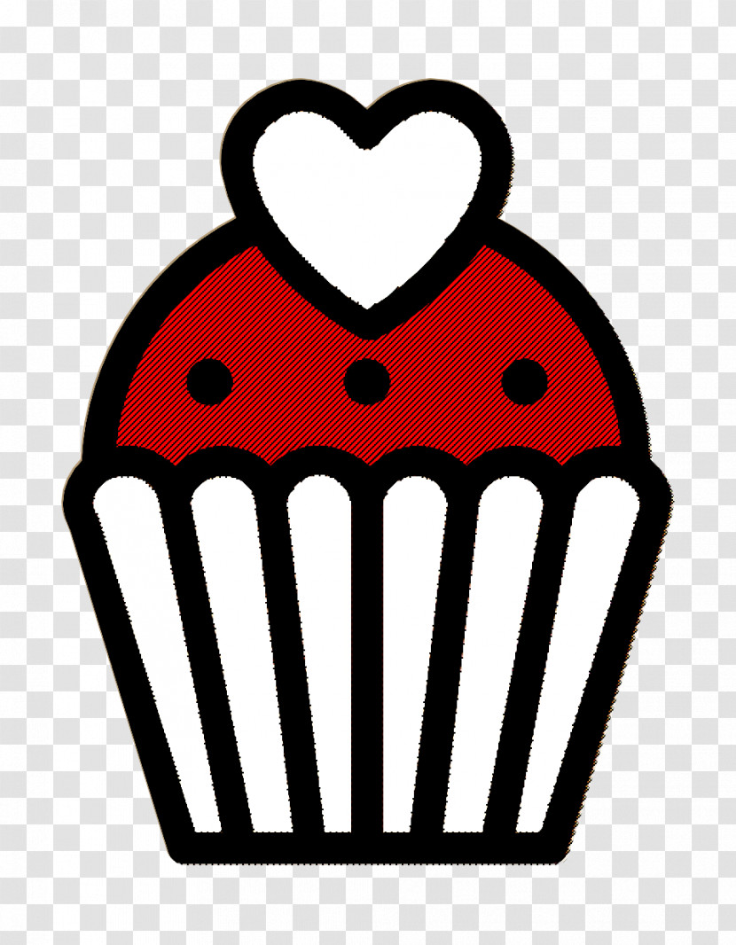 Cake Icon Valentine Icon Cupcake Icon Transparent PNG