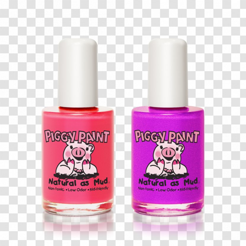 Piggy Paint Nail Polish Lip Balm Cosmetics - Art Transparent PNG