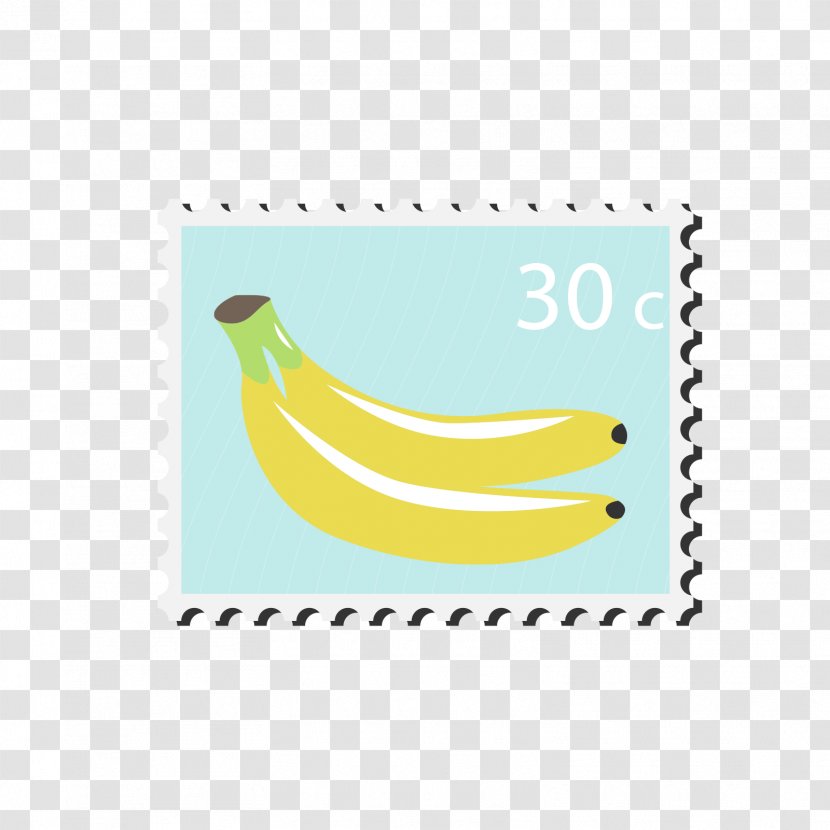 United Kingdom Download Clip Art - Wyse - Yellow Banana Stamps Transparent PNG