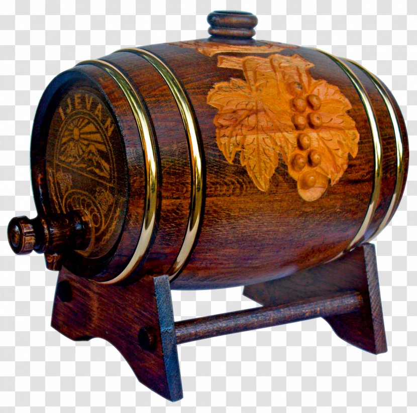 Ijevan Cognac Barrel History Grapevines - Alcohol Transparent PNG