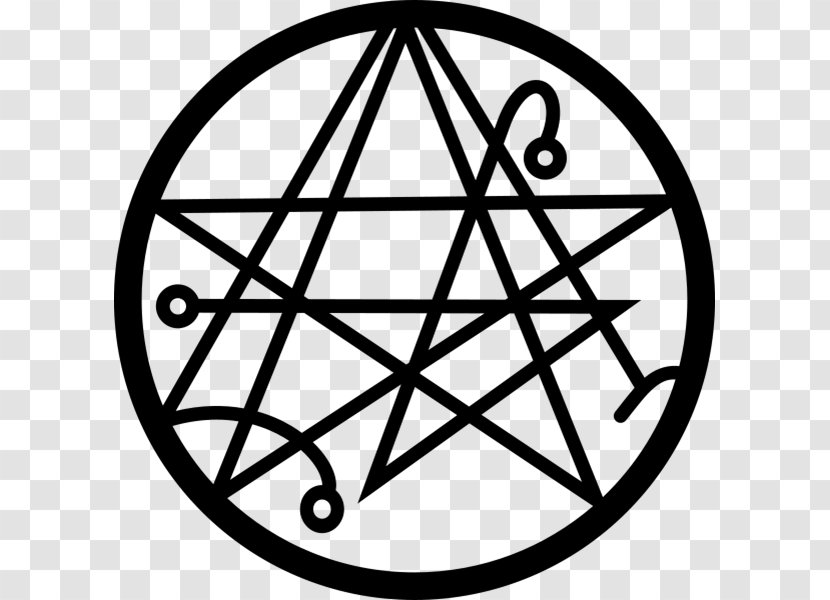 Sigil Lucifer Magic Symbol Evocation - Symmetry - Glowing Books Transparent PNG